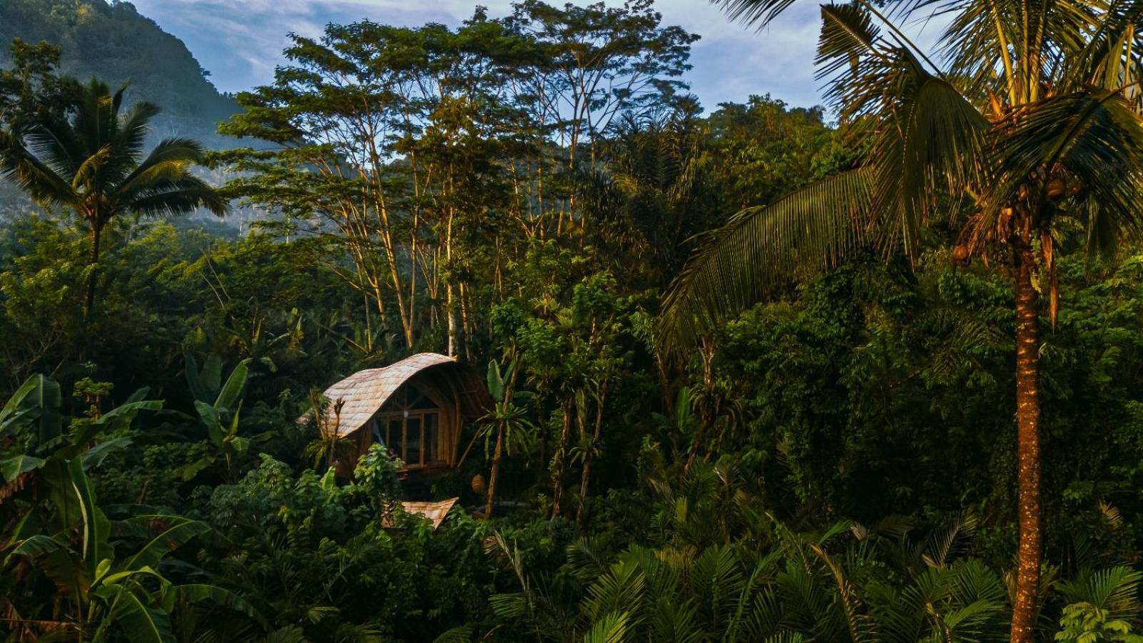 Arcada Bali Bamboo House Sidemen (Bali) Exterior foto