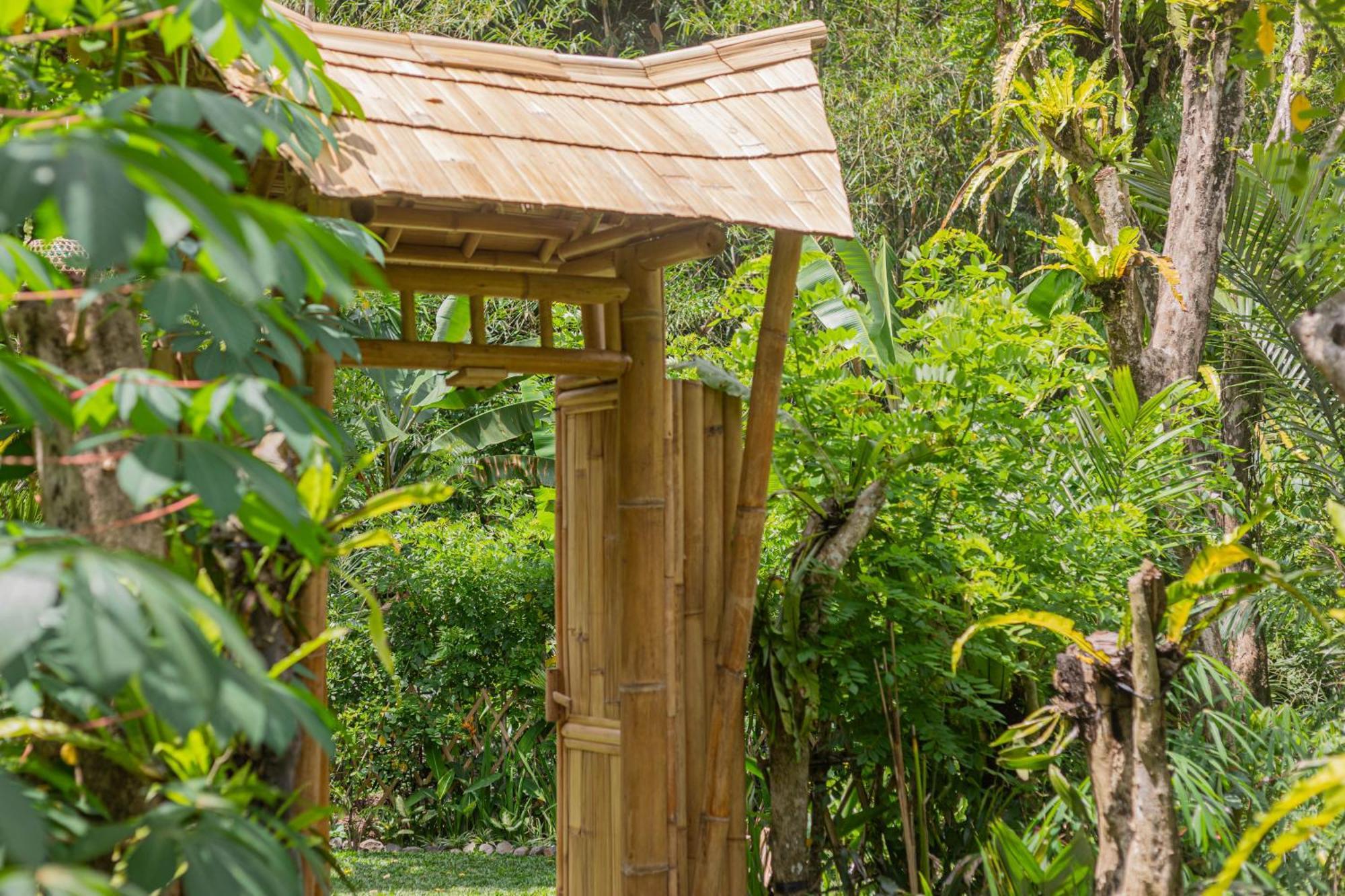 Arcada Bali Bamboo House Sidemen (Bali) Exterior foto