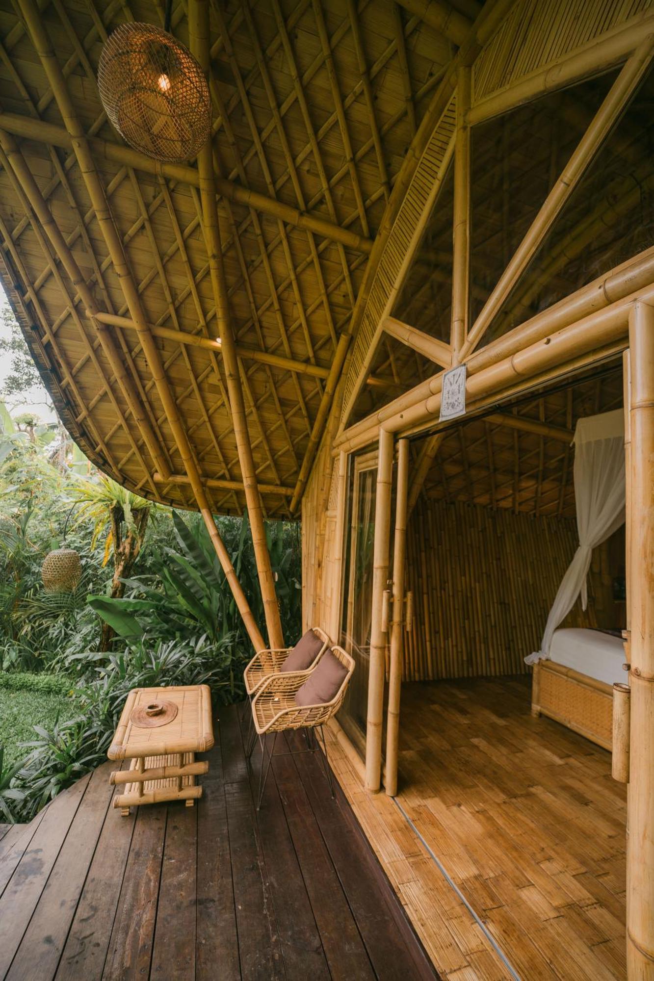Arcada Bali Bamboo House Sidemen (Bali) Exterior foto