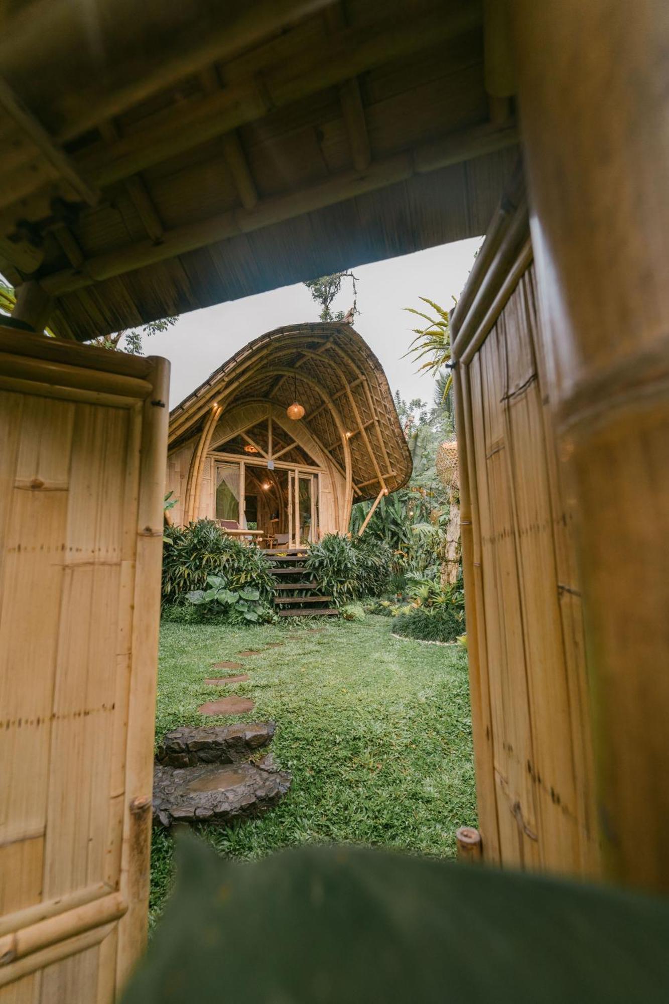 Arcada Bali Bamboo House Sidemen (Bali) Exterior foto