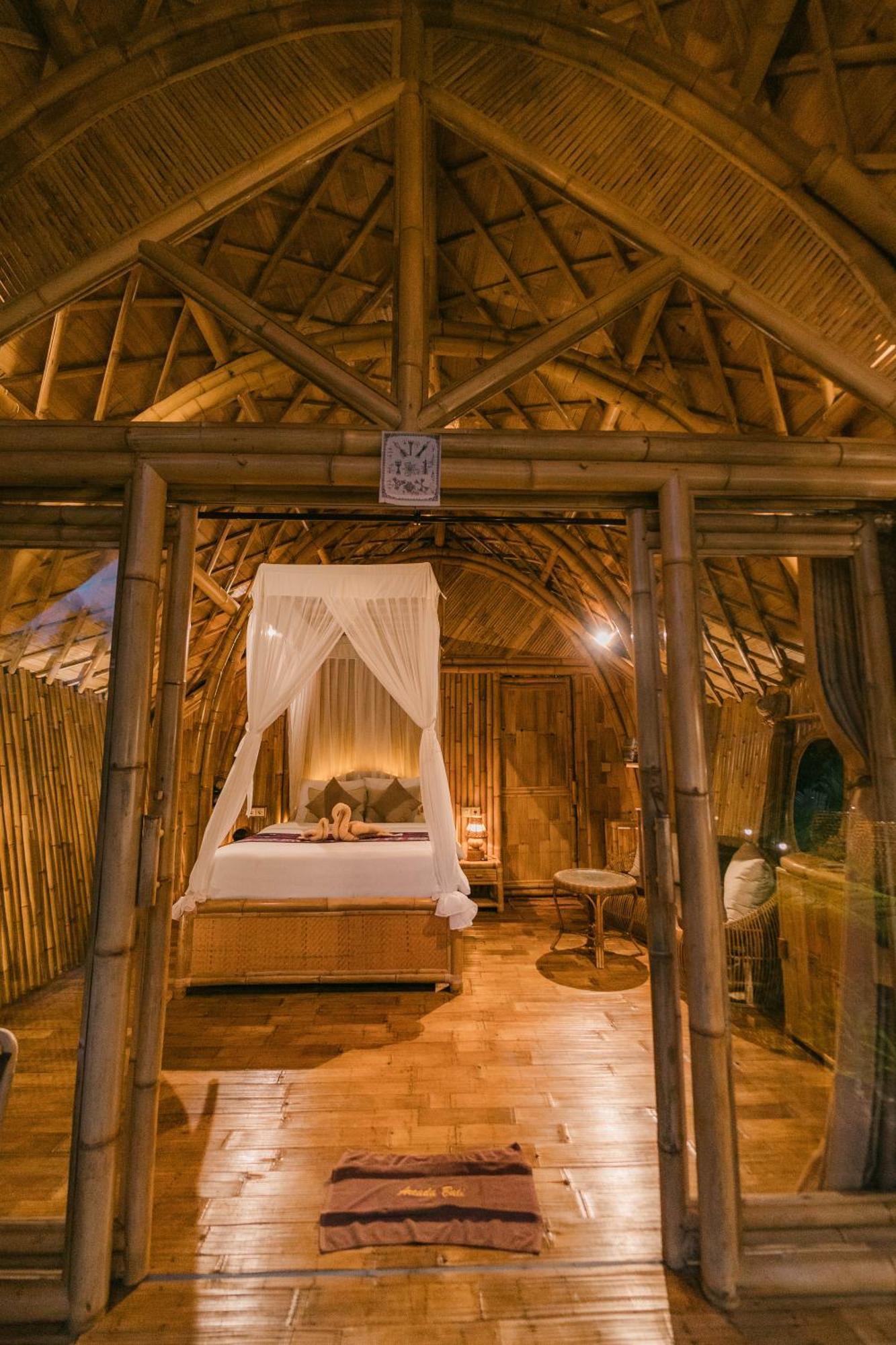 Arcada Bali Bamboo House Sidemen (Bali) Exterior foto