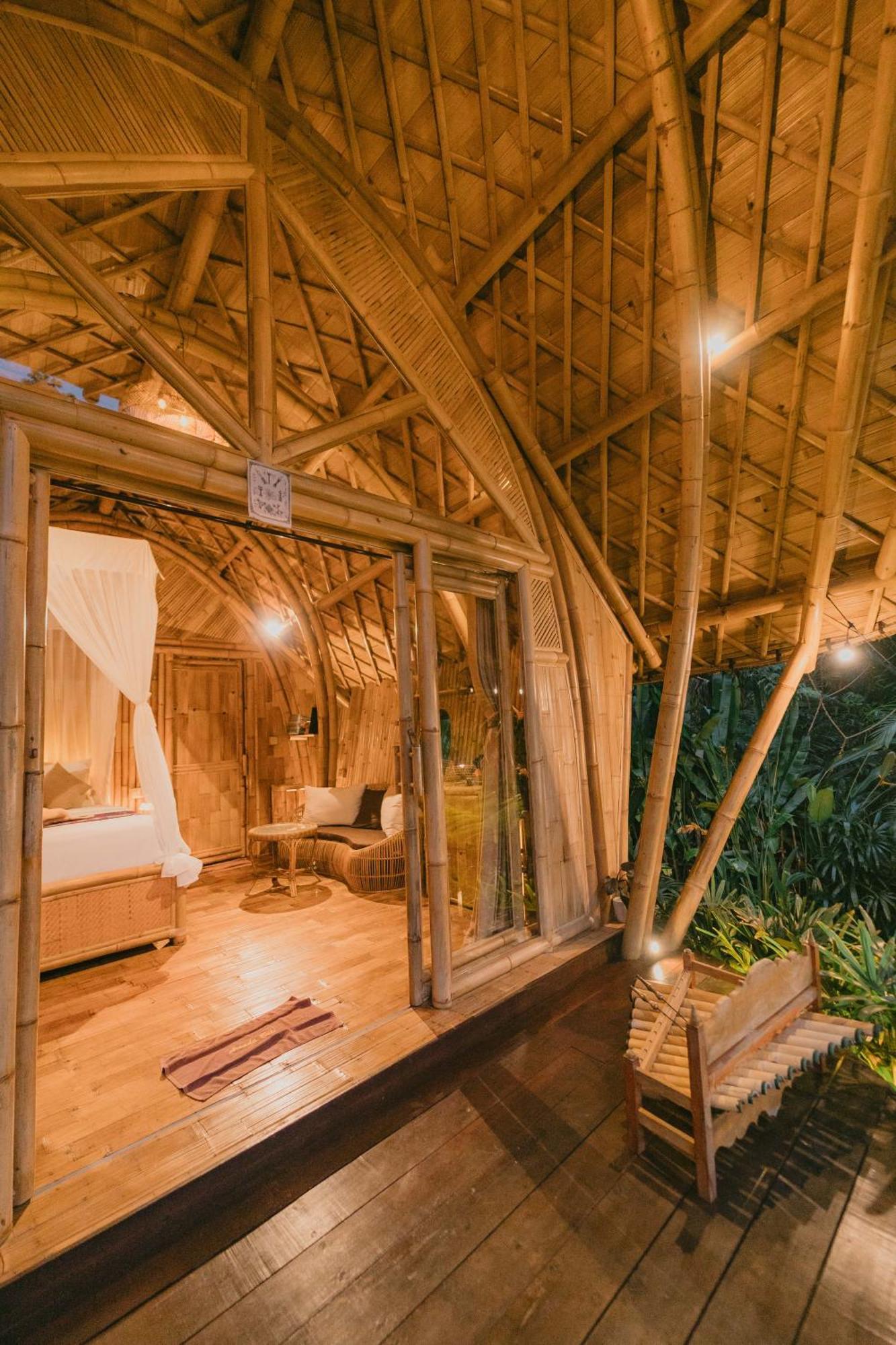 Arcada Bali Bamboo House Sidemen (Bali) Exterior foto