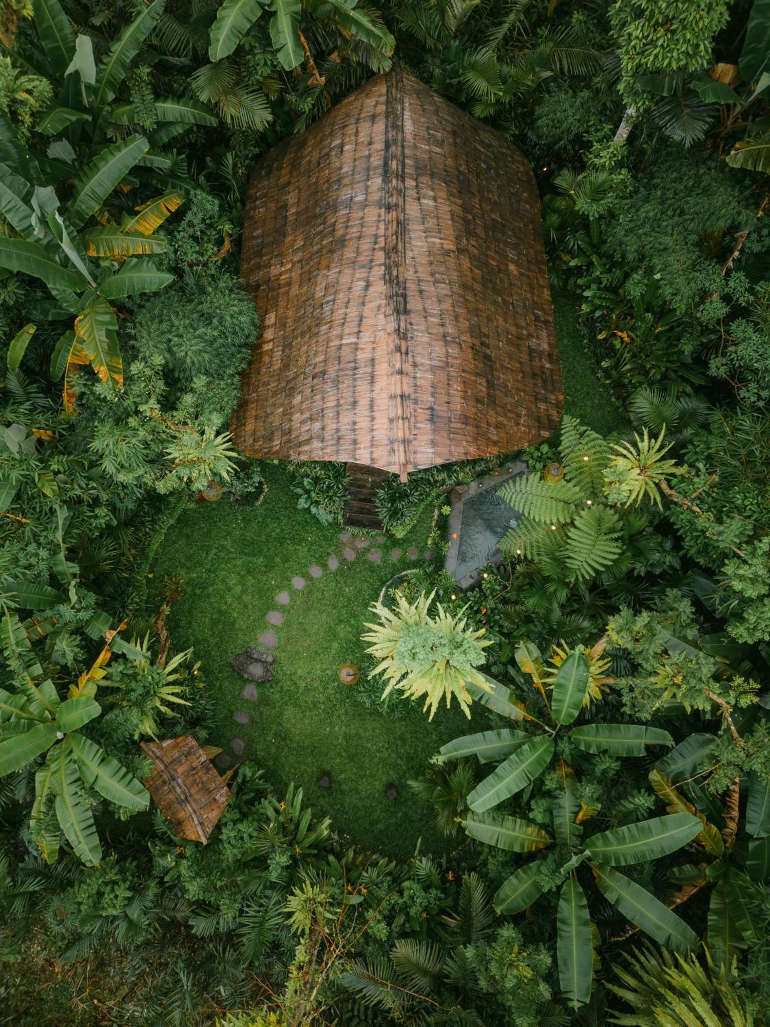 Arcada Bali Bamboo House Sidemen (Bali) Exterior foto