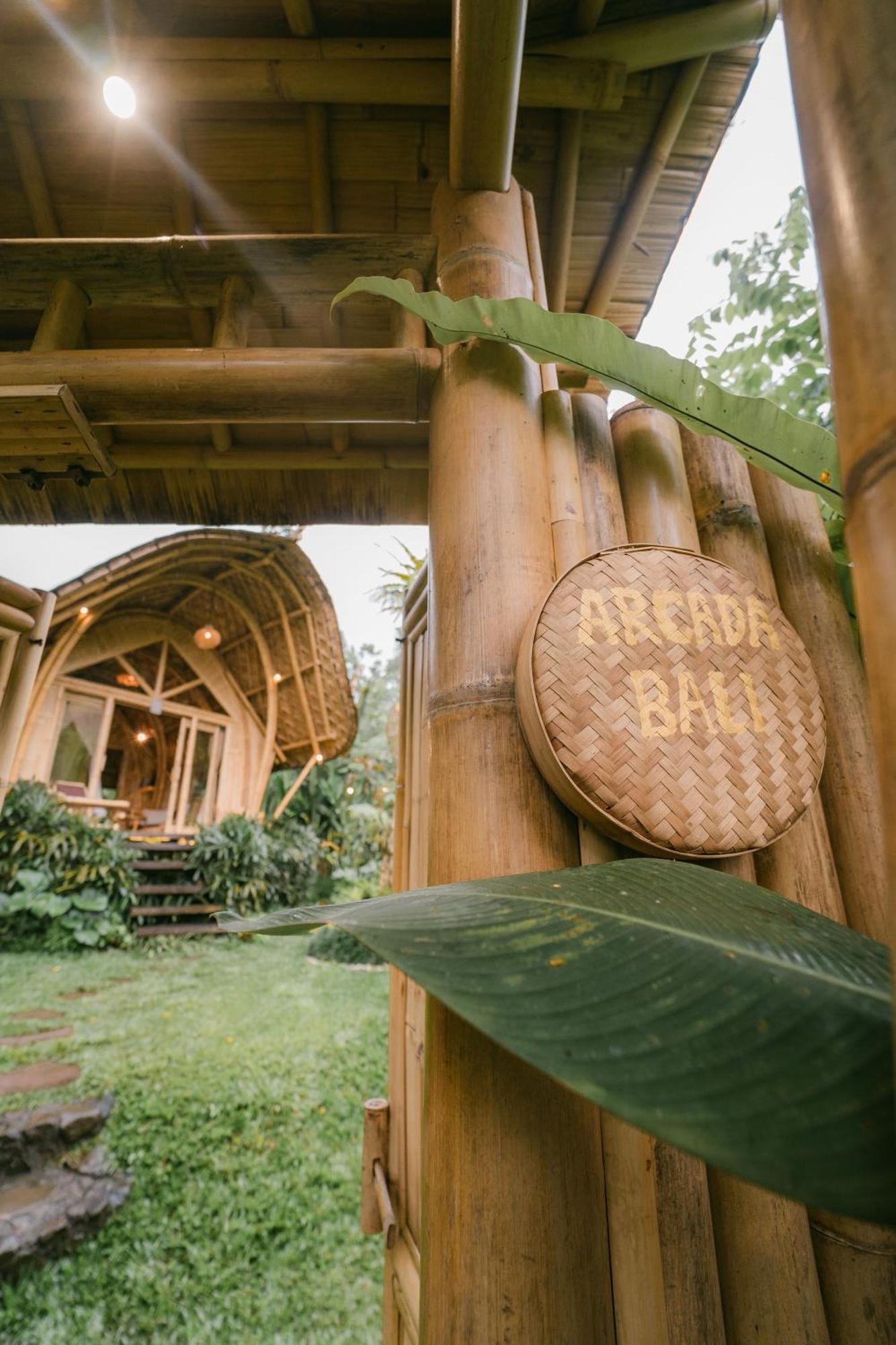 Arcada Bali Bamboo House Sidemen (Bali) Exterior foto