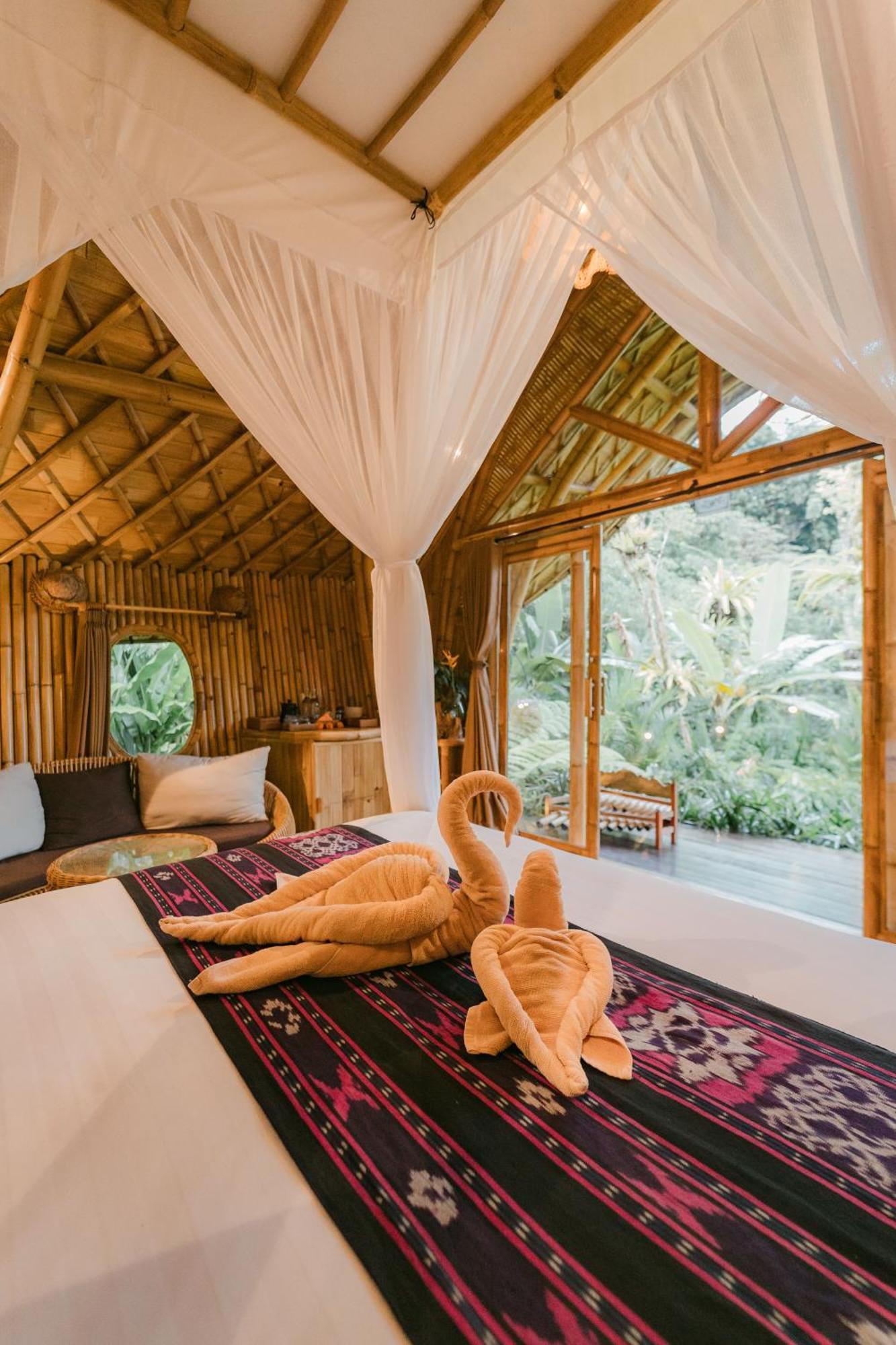 Arcada Bali Bamboo House Sidemen (Bali) Exterior foto