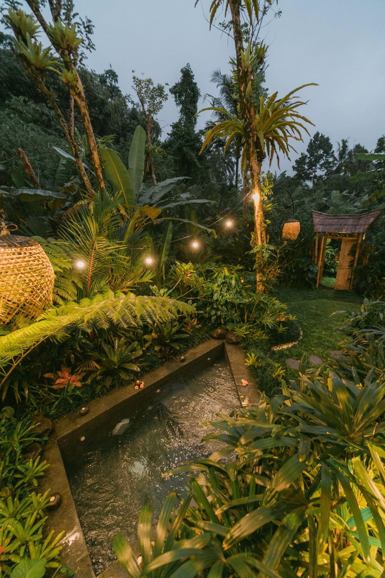 Arcada Bali Bamboo House Sidemen (Bali) Exterior foto
