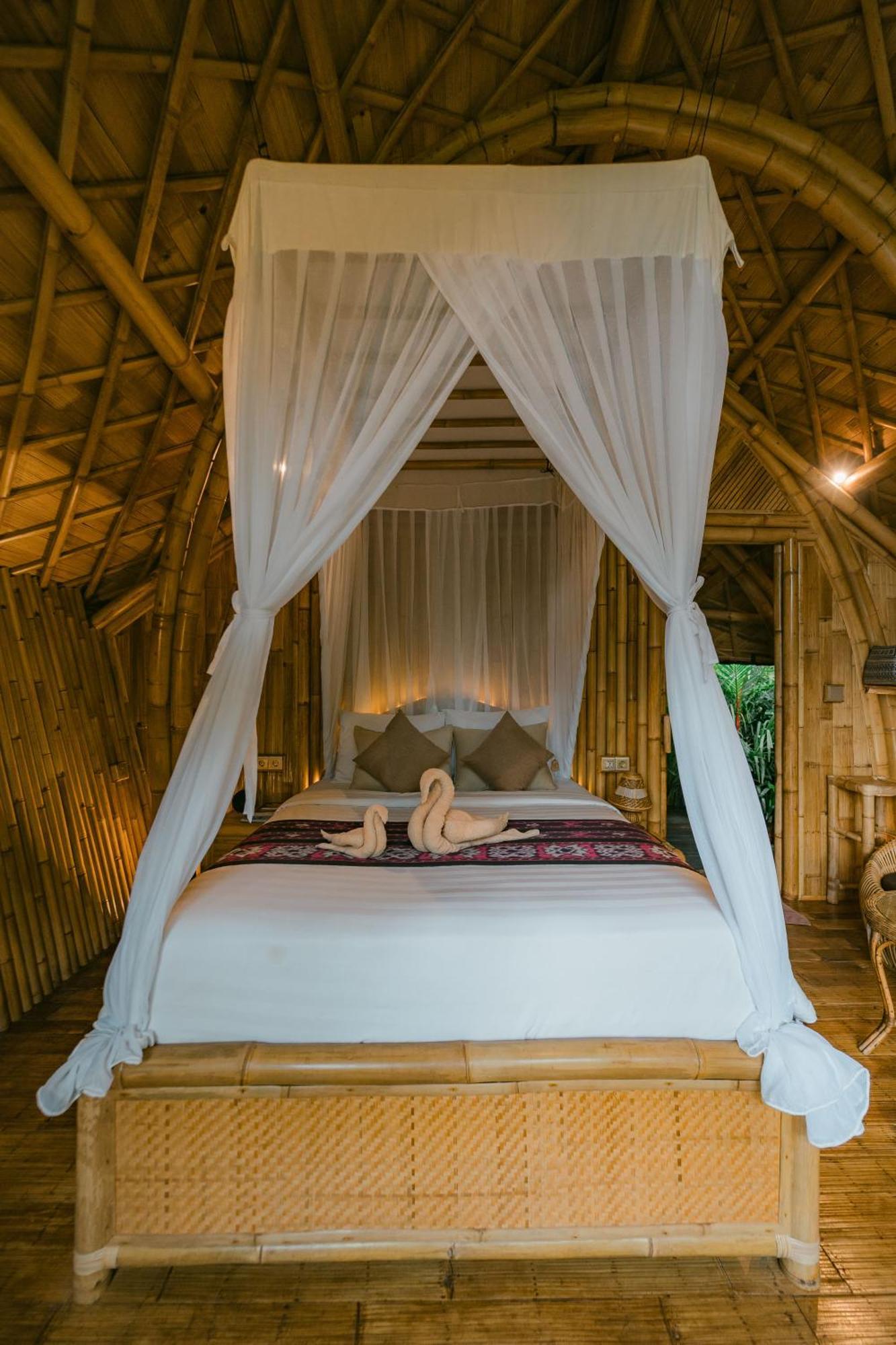 Arcada Bali Bamboo House Sidemen (Bali) Exterior foto
