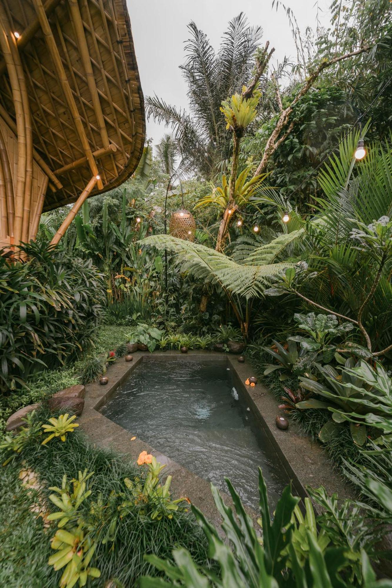 Arcada Bali Bamboo House Sidemen (Bali) Exterior foto