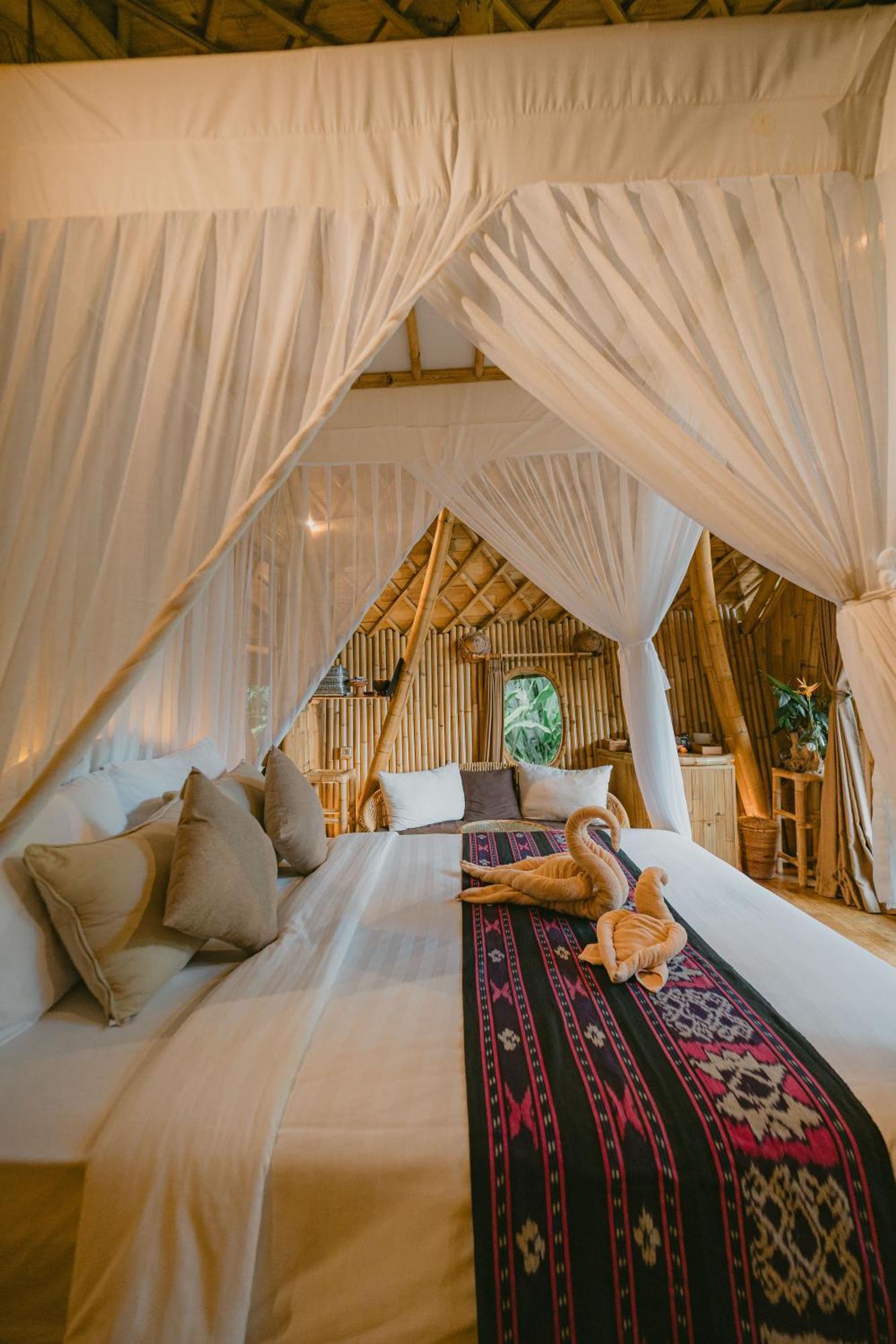 Arcada Bali Bamboo House Sidemen (Bali) Exterior foto