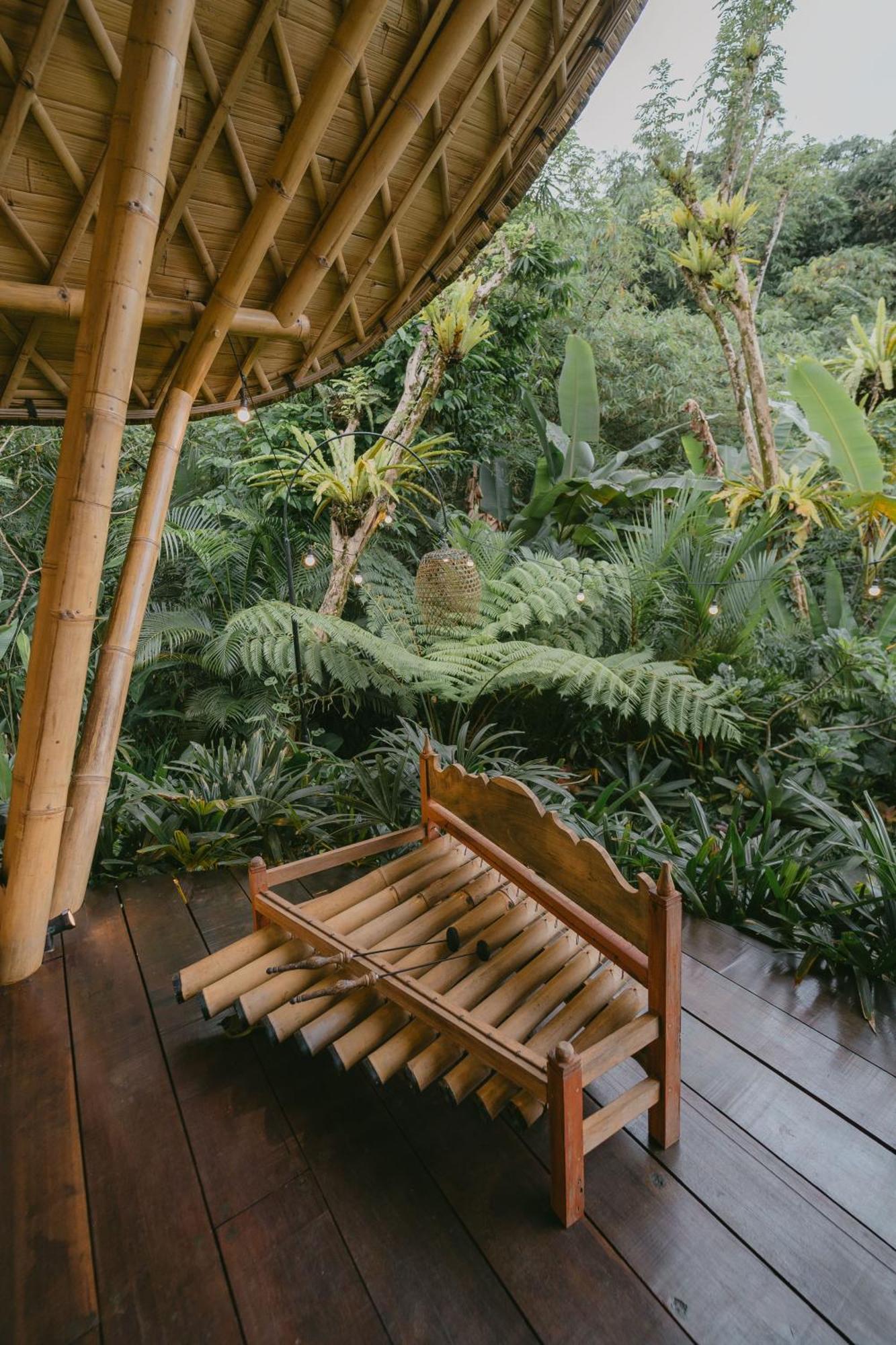 Arcada Bali Bamboo House Sidemen (Bali) Exterior foto