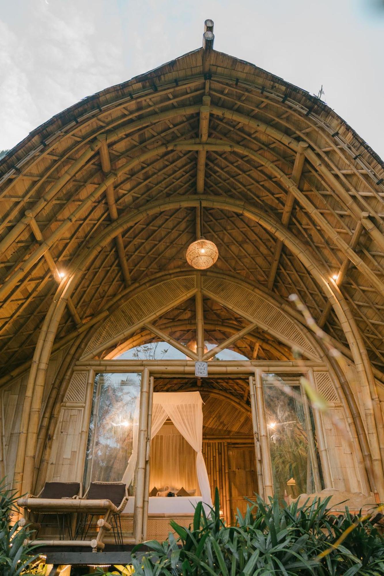 Arcada Bali Bamboo House Sidemen (Bali) Exterior foto