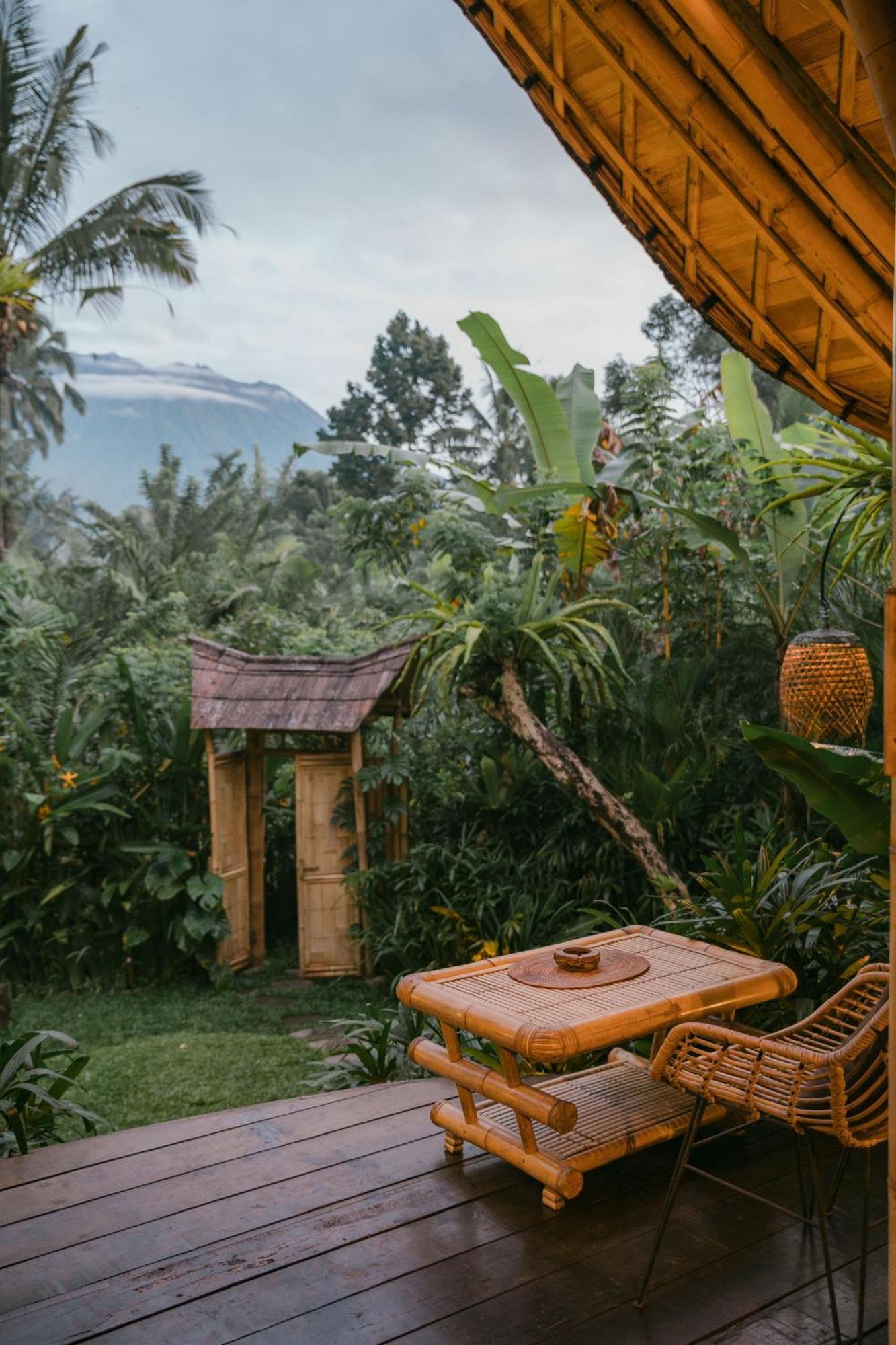 Arcada Bali Bamboo House Sidemen (Bali) Exterior foto