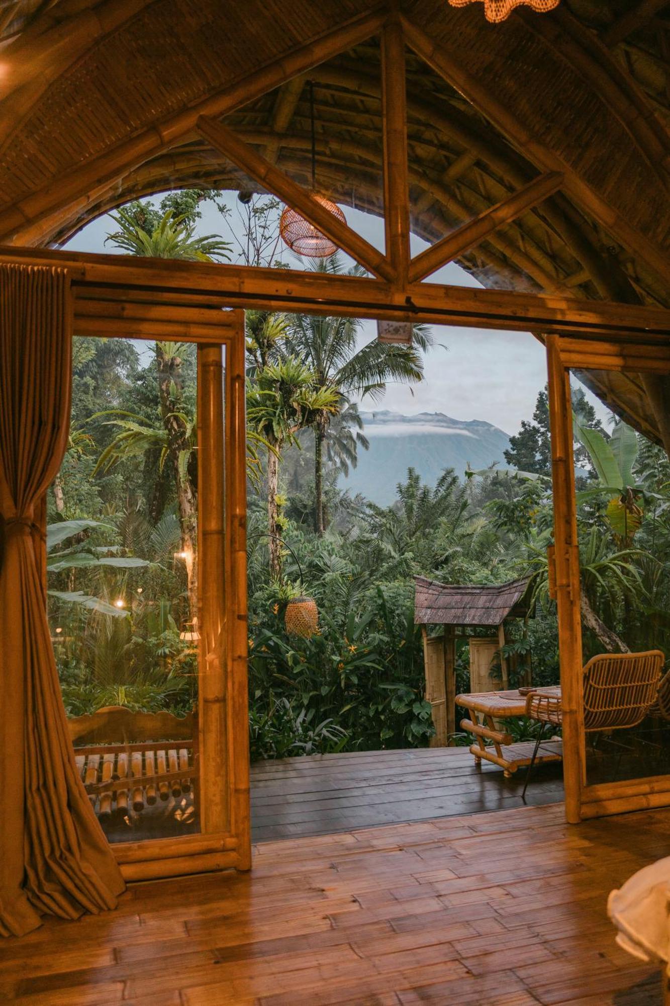 Arcada Bali Bamboo House Sidemen (Bali) Exterior foto