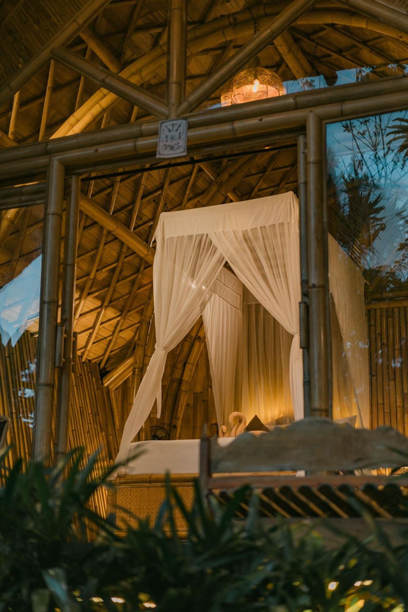 Arcada Bali Bamboo House Sidemen (Bali) Exterior foto