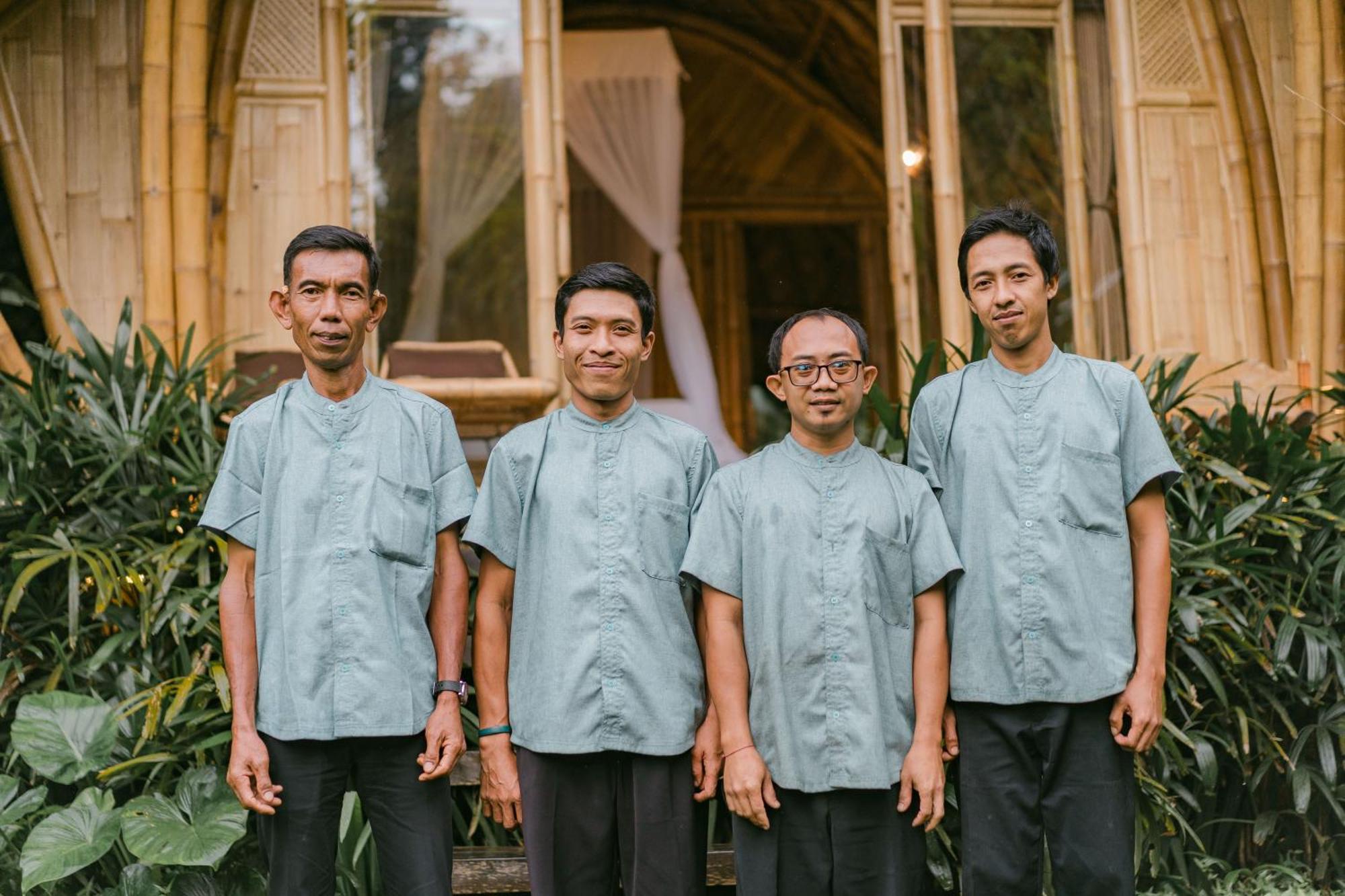 Arcada Bali Bamboo House Sidemen (Bali) Exterior foto