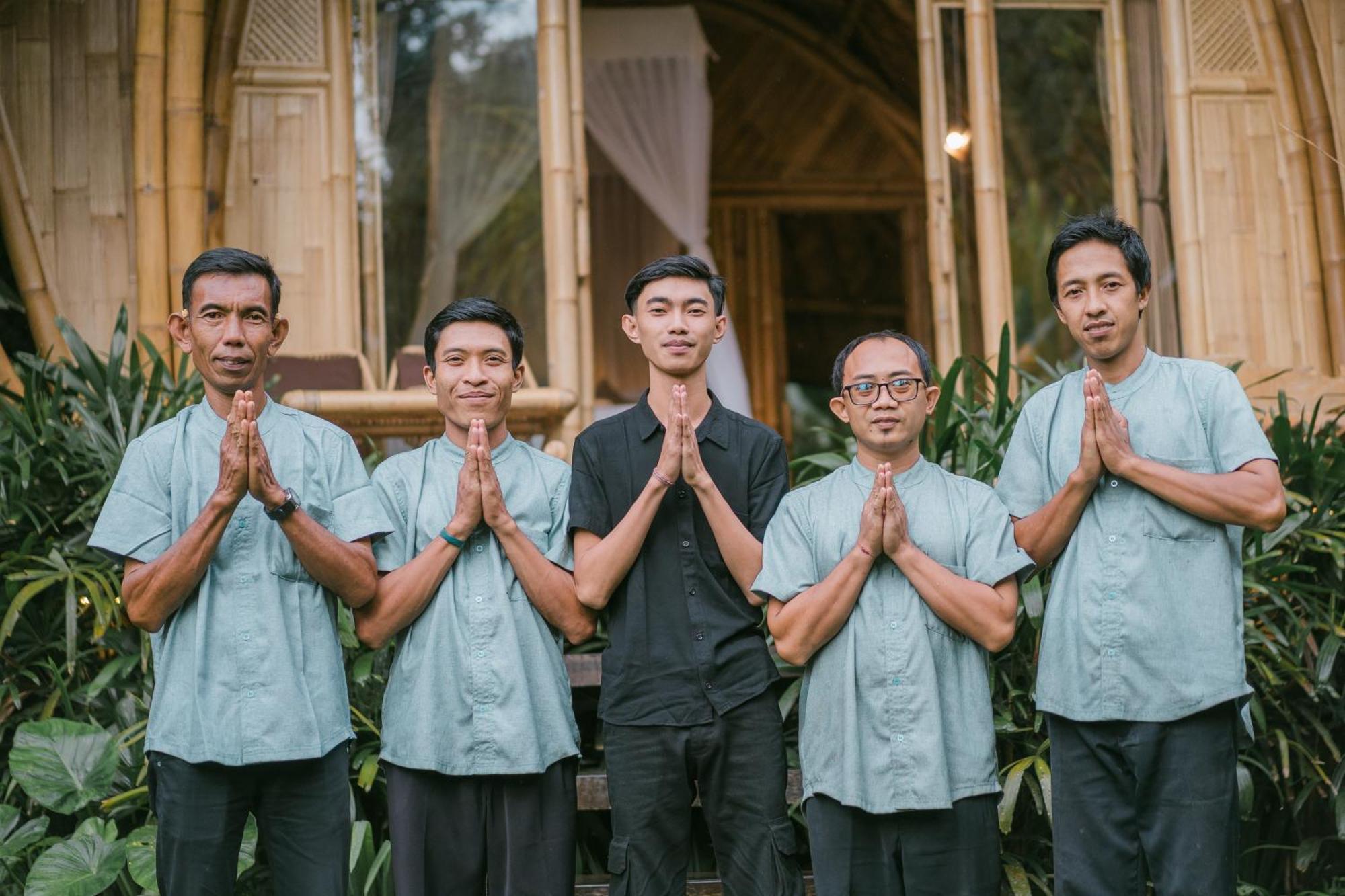Arcada Bali Bamboo House Sidemen (Bali) Exterior foto